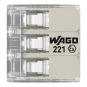 WAGO 221-483 COMPACT-Verbindungsklemme, 