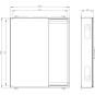 Siemens 8GK1032-4KK31 ALPHA160DIN,Wand- 