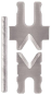 Knipex Ersatzmesser          126921 