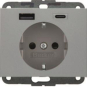 Berker Steckdose SCHUKO/USB AC  48147003 