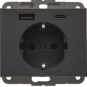 Berker Steckdose SCHUKO/USB AC  48147006 