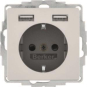 Berker Steckdose SCHUKO/USB Q.x 48036084 
