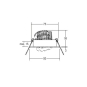 BRUM LED-Einbaustr., 230V 6W,   38309253 