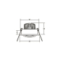 BRUM LED-Einbaustrahler 350mA   12643633 