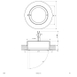 EVN Halogen-NV-Möbeleinbauleuchte 425001 