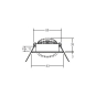 BRUM LED EBS 230V 6W 3000K      39369073 