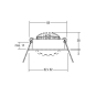 BRUM LED-Einbaustrahler         39462253 