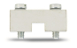 WAGO 883-1242 Brücker,2-fach,blank, 