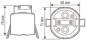 Esylux Deckeneinbau Set DALI  EM10210815 