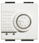 BTicino N4692 Raumthermostat m.Stellrad 