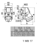 BALS CEE TK-Kombi-Dose 16A 5-polig   107 