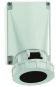 BALS CEE Wandsteckdose 63A 5-polig 11017 