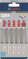 Bosch 5Stichsägeblatt T101A   2608631010 
