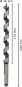 Bosch Holzschlangenbohrer     2608597631 