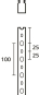 Hellermann HTWD-HF-100x80-PC/ABS-GY 