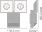 LEDV E PRO SPOT S 16W/840 IP55 DG 