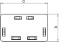 OBO WDK HE15030RW Endstück 15x30mm PVC 