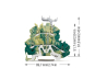 WAGO 2002-2237 Doppelstockklemme, 