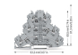 WAGO 2002-3212/1000-673 Bauelement- 