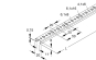 NIED Profilschiene             2910/2SQA 