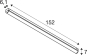 SLV INDUSTRY BATTEN V 1500mm     1007507 