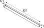 SLV INDUSTRY BATTEN V 1200,      1007506 