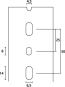 Hellermann HTWD-HF-50x75-PC/ABS-GY 