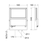 SCHUC LED-Scheinwerfer/Planfl. 780000012 