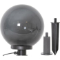 S&H LED-Dekokugel Ø30cm schwarz f. 88198 