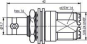 TG Adapter BNC-UHF (F-F)     J01008A0024 