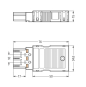 WAGO 770-1373/147-000 Brückungsstecker, 