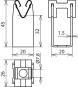 DEHN Leitungshalter Niro m.       207029 