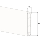 GGK 114003 4D E-Sockelleiste    4D 20x80 