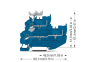 WAGO 2022-2234 1-Leiter/1-Pin- 