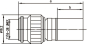 TEGA TNC-Kabelstecker        J01010A0052 