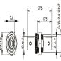 TG LWL ST-Kupplung Multi/Monomode 