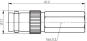 TG BNC-Kabelbuchse TWIST-ON  J01003A0020 