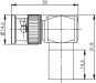 TEGA BNC-Kabelwinkelstecker  J01000A0064 