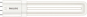 PHIL CorePro LED PL-L 8W/830 160° (18W) 