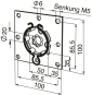 SOMFY Flanschantriebslager       9763608 