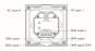 DOTLUX 4Zonen Touchpanel          5276-4 