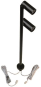 Hera LED Duo Spot 2x3W ww    20202792302 