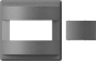 GIRA 147067 Abdeckung Automatikschalter 