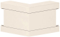 GGK 17986 Außeneck  BR3-AE60x130cremewei 