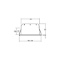 BRUM LED-Einbaustrahler 6W nickel INDIWO 