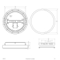 EVN LED Anbauleuchte -rund -   D54250125 