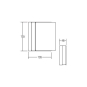 BRUM LED-Wandaufbaul.IP54       10034693 