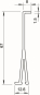 OBO 2371 80 Trennwand 80x2000mm PVC 