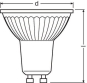 OSR PARATHOM 5,5-50W/927 36° dimmbar 