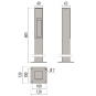 PIL INSERT+ 1 V POST 600 3.5     3118474 